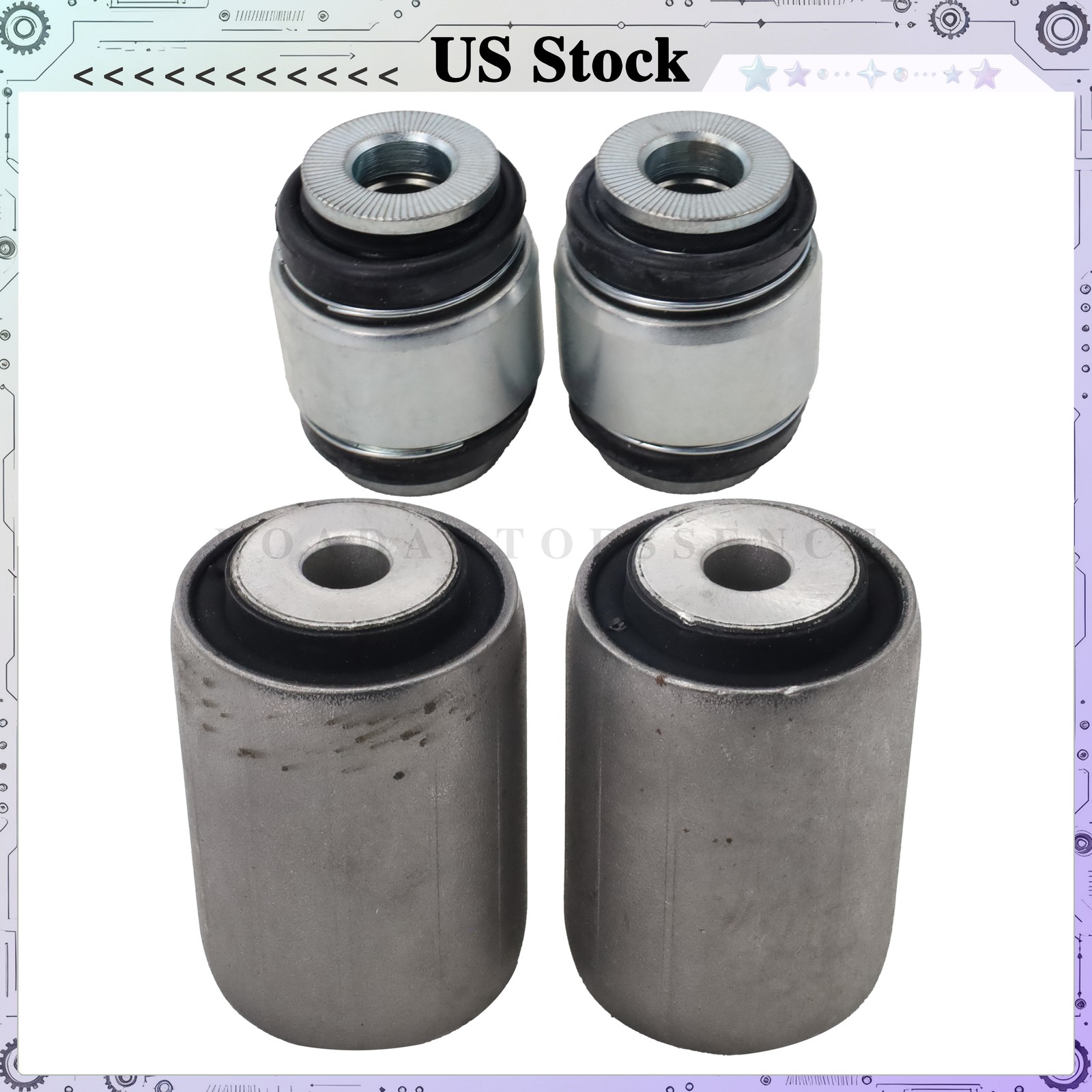 Maserati Levante 2017 Rear Lower Control arm bushings 4 pcs P/N 670106331