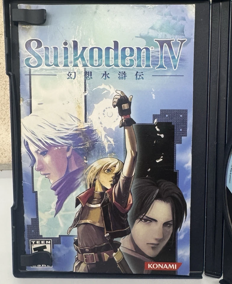 Suikoden IV Sony PlayStation 2, 2005 Complete CIB - Tested - Image 3 of 4