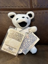 Vintage Limited Edition Grateful Dead 7" Beanie Casey Jones Bear Of 25000