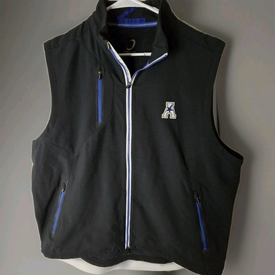 Zero Restriction Tour Series Golf Vest Full Zip Windproof Black  Mens XL Logo