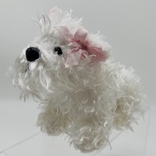 Ganz Webkinz Lil Kinz White Terrier No Code HS106 Plush Toy Animal Collectible