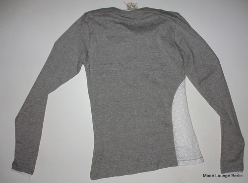 NTS not the same Shirt grau grey NEU Pullover jumper grey M 38 - Picture 5 of 5