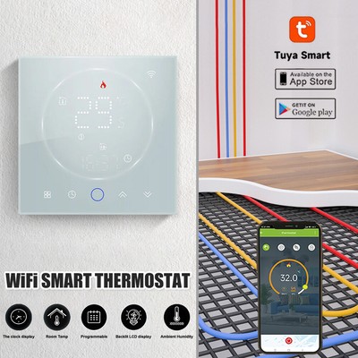 LCD Wifi Digital Thermostat Raumthermostat Fußbodenheizung Touchscreen Smart 