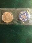 1965 KENNEDY HALF 40 % SILVER SPECIAL  GEM UNCIRCULATED STILL IN MINT CELLO L@@K