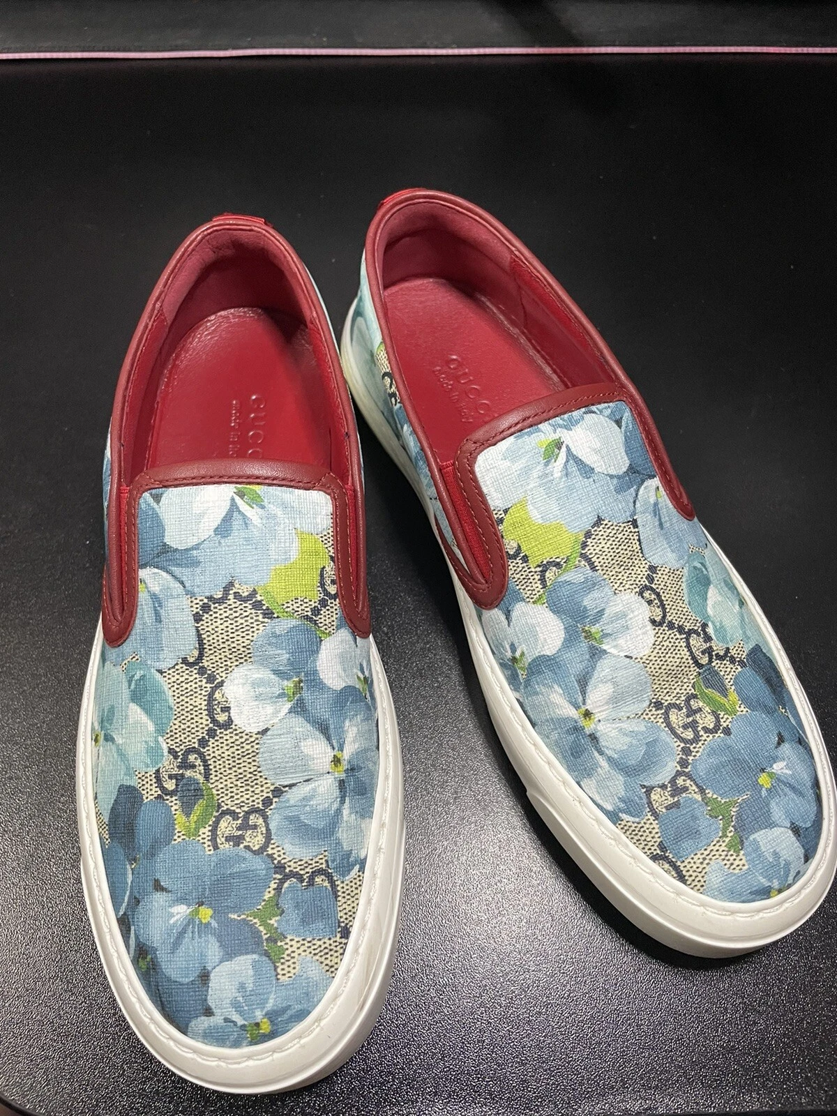 Baskets florales Gucci GG Blooms Supreme taille EU35 US 5