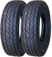 2 Trailer Tires ST205/75D14 2057514 14" F78-14 Free Country Bias 6PR 11020 -New