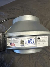 NEW Fantech FGC8XL Inline Centrifugal Duct Fan,8 In. Dia. -W- Cord 450CFM