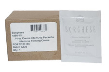 BORGHESE CREMA INTENSIVA FIRMING CREME 0.14 oz pack 25 pcs FREE BRUSH