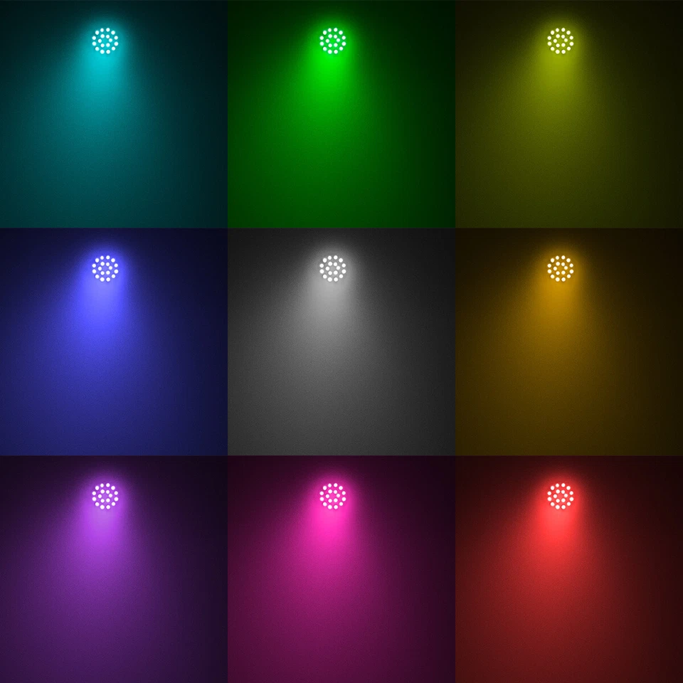 300W 5in1 RGBWA LED Par Light DMX Stage DJ Par Can Light Wash Light Beam Light - Image 2 of 4