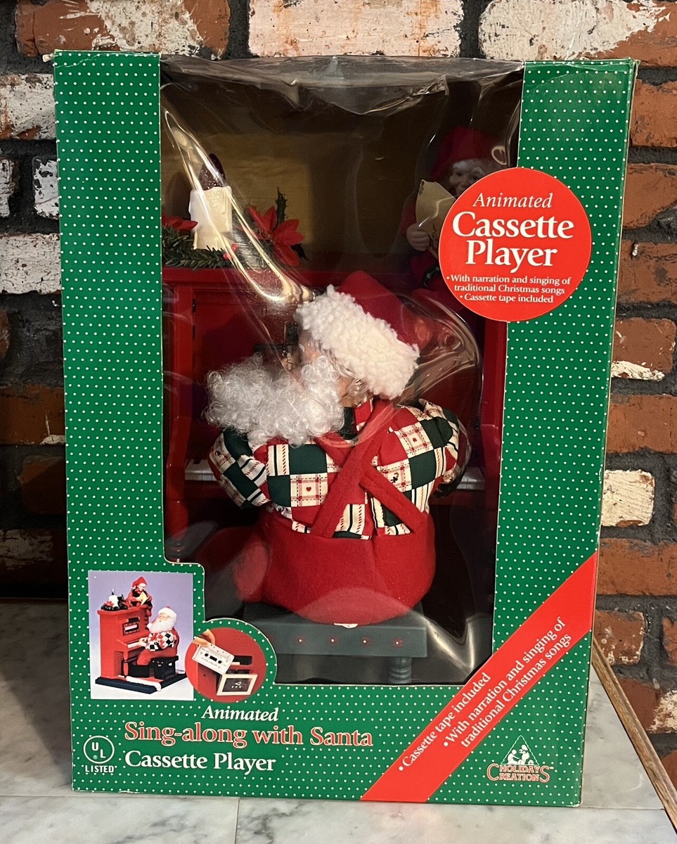 Animated  sing-along with Santa  サンタクロース 1993 Holiday Creations Animated Sing along with Santa Plays
