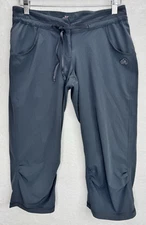 Alo Women's Black Capri Ruched Active Pants Size XS
