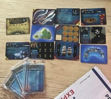 Wizkids Pirates of Davy Jones Curse Unpunched Lot of Trading Cards Ships Crew