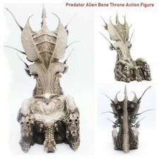 Predator Alien Bone Throne Action Figure Model Statue Diorama Element Toys 35CM