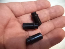 LOTTO 3 ADATTATORI RIDUTTORI PER BOCCHINO PIPA DA 9 A 3 MM UNIVERSALI NUOVI