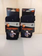 Football socks size XS 5-9.5 2 per pack. Lot of 2
