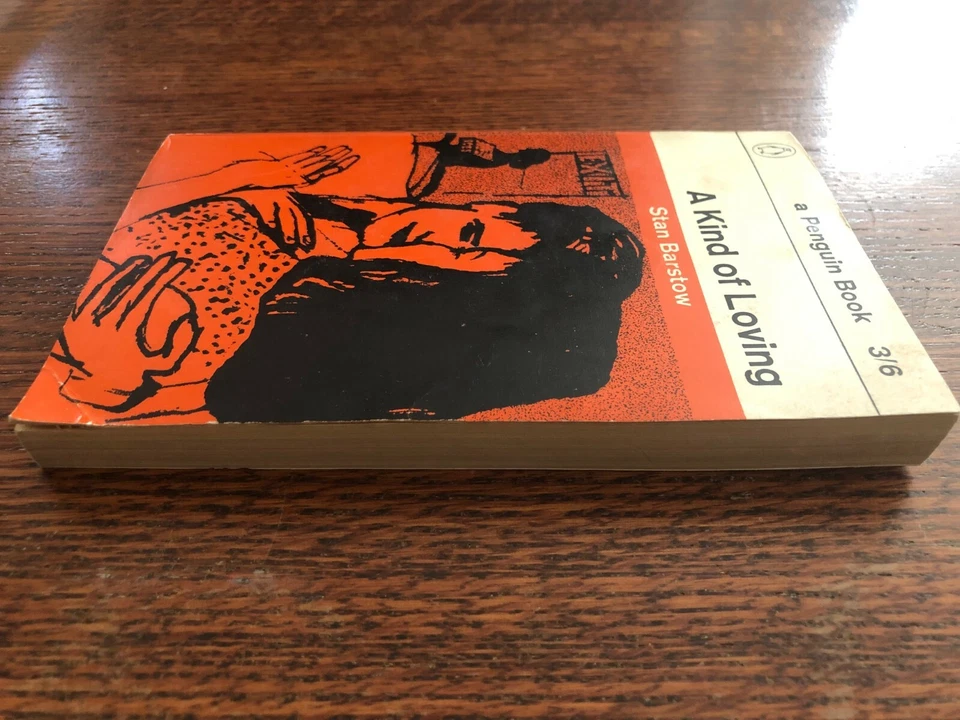 Collector's Vintage Penguin book 3/6 A Kind of Loving by Stan Barstow, c. 1962 - Image 4 of 4