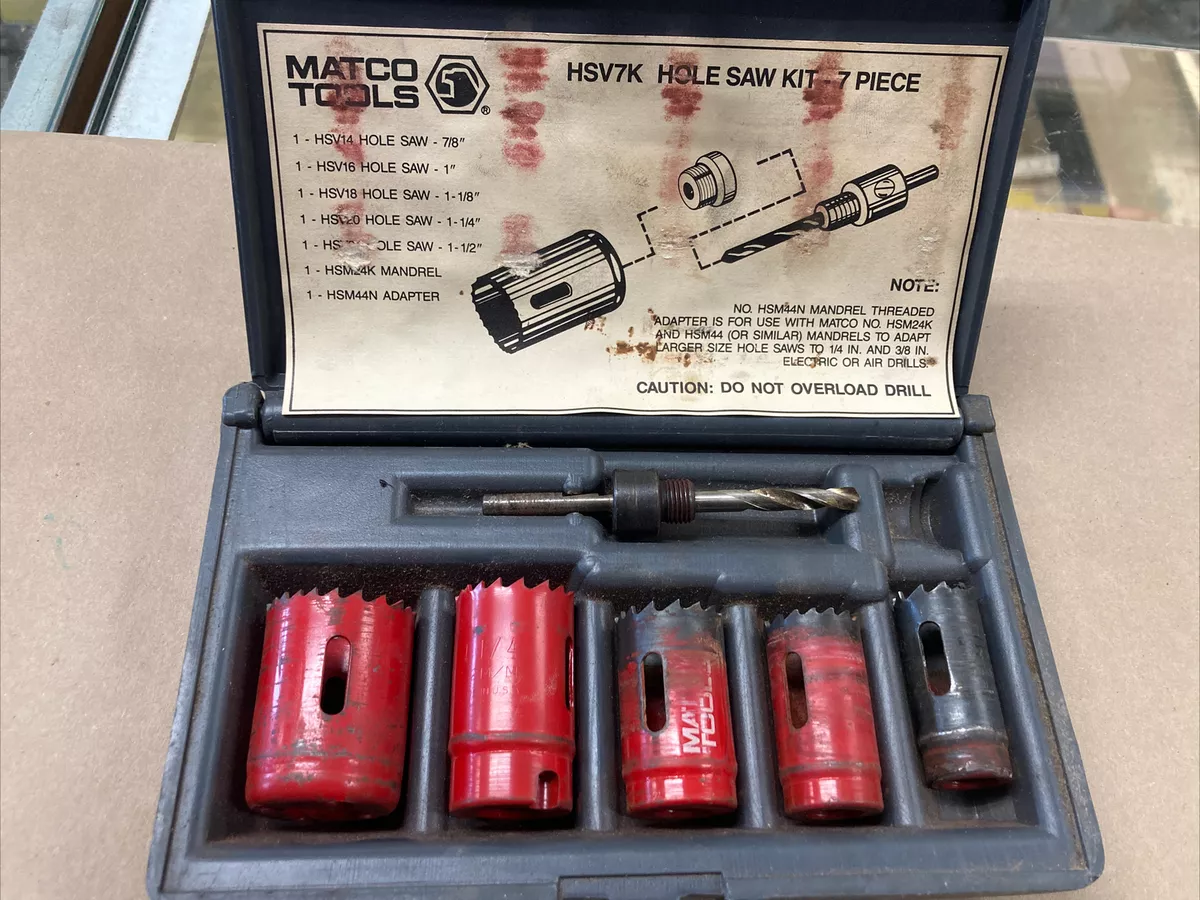 Matco hole sale saw kit