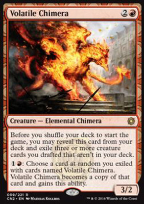 MTG VOLATILE CHIMERA - - CN2 - MAGIC