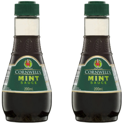 Cornwells Mint Sauce - 200 mL - Made in Australia - 2 Pack