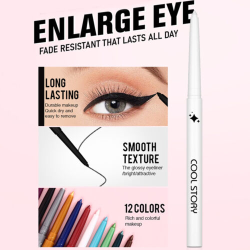 Eyeliner Lasting Gel Liquid Liner Colorful Eye Pencil Waterpoof-Makeup-Liner-Pen - Picture 10 of 28