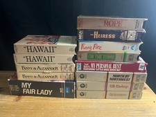 VINTAGE Betamax CLASSIC LOT OF 11 Movies BETA TAPE NOT VHS Untested MY FAIR LADY