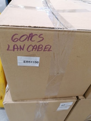 Lot de 60 câbles LAN différents modèles et couleurs - Occasion, fonctionnels, rayés - Photo 9/9