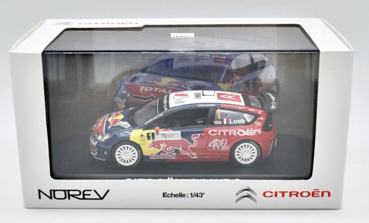 CITROEN C4 WRC RALLYE DU PORTUGAL 2010 S. OGIER ALTAYA 1:43 1er de