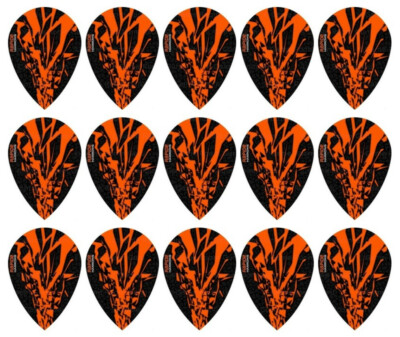 5 New Sets Harrows Rapide X Pear Dart Flights   Ships w/ Tracking - Orange