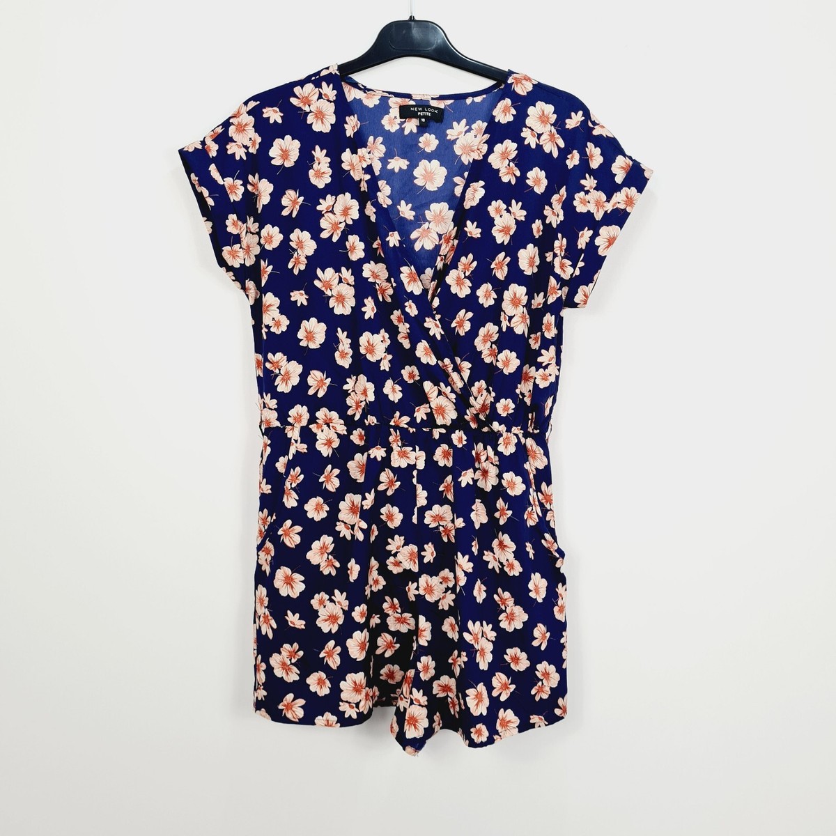 Floral Playsuit Playsuit Size 10 New Look Playsuit PETITE Floral