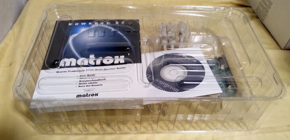 Matrox G+/QUADP P/N: 79075010575 MG10820 Kit Graphics Board NEW. - Image 4 of 4