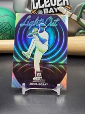 2022 Panini Donruss OPTIC Baseball #LO-5 JOSIAH GRAY RC Lights Out Silver (CB)
