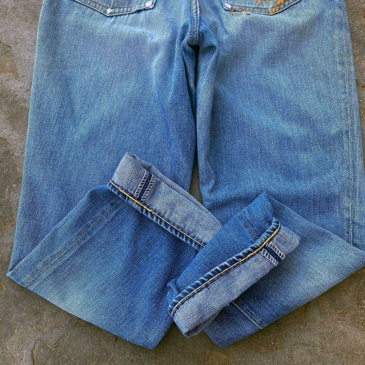 Vintage 1950's Levi's 701 BIG E Hidden Rivets V Stitch Jeans Vintage 1950's Levi's 701 BIG E Hidden Rivets V Stitch Jeans