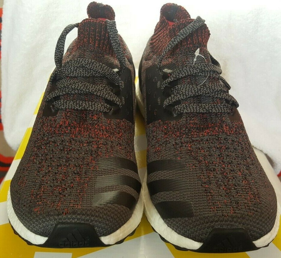 ultra boost uncaged carbon red