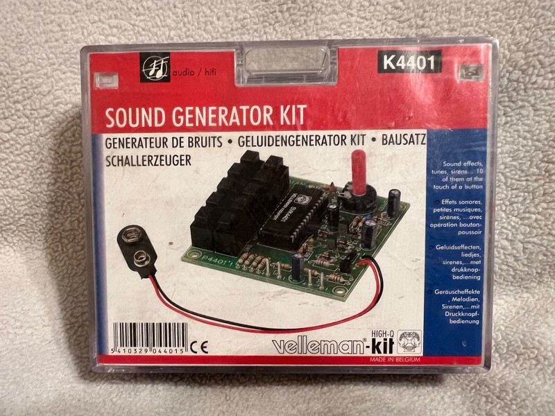 New VELLEMAN Kit High Q K4401 SOUND GENERATOR KIT electronics