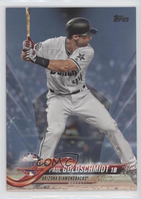 2018 Topps Update All-Star Father's Day Powder Blue /50 Paul  Goldschmidt #US156