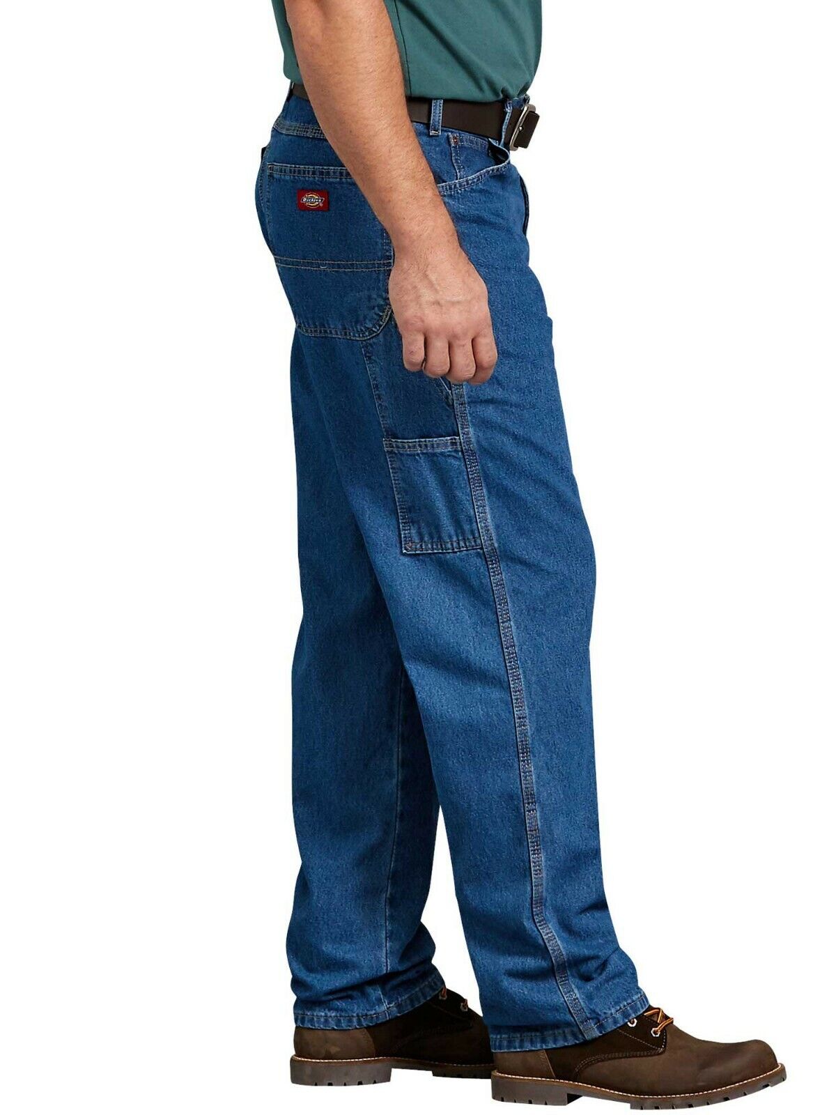 Dickies Men's Relaxed Fit Carpenter Denim Jeans 100% Cotton