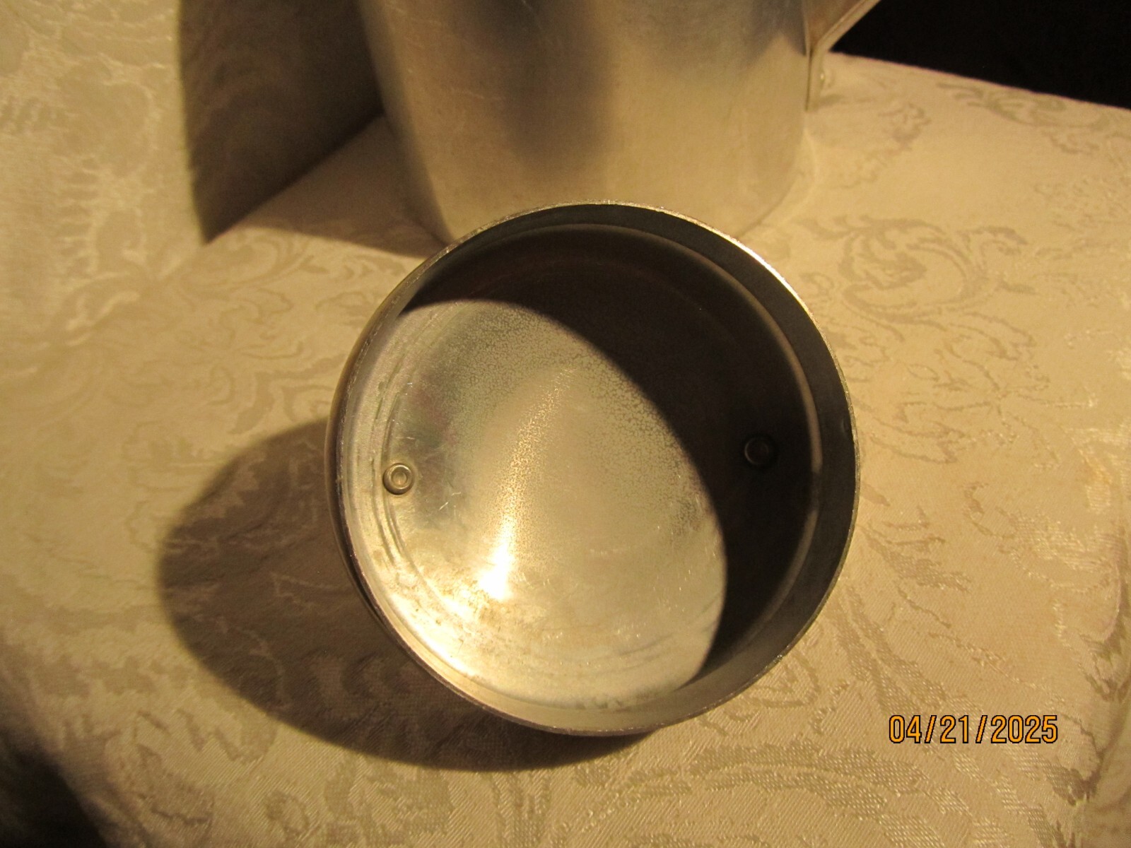 Vintage Aluminum Dura-Ware 1 Quart Water/Pancake Pitcher No 720 Made in USA