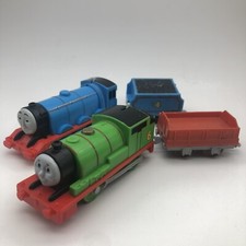 Thomas  Friends Trackmaster Percy plus Tenders 2013 Motorized Works 