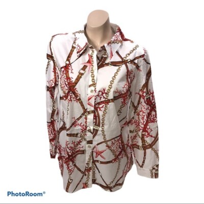 Susan Graver Chain Design Shirt