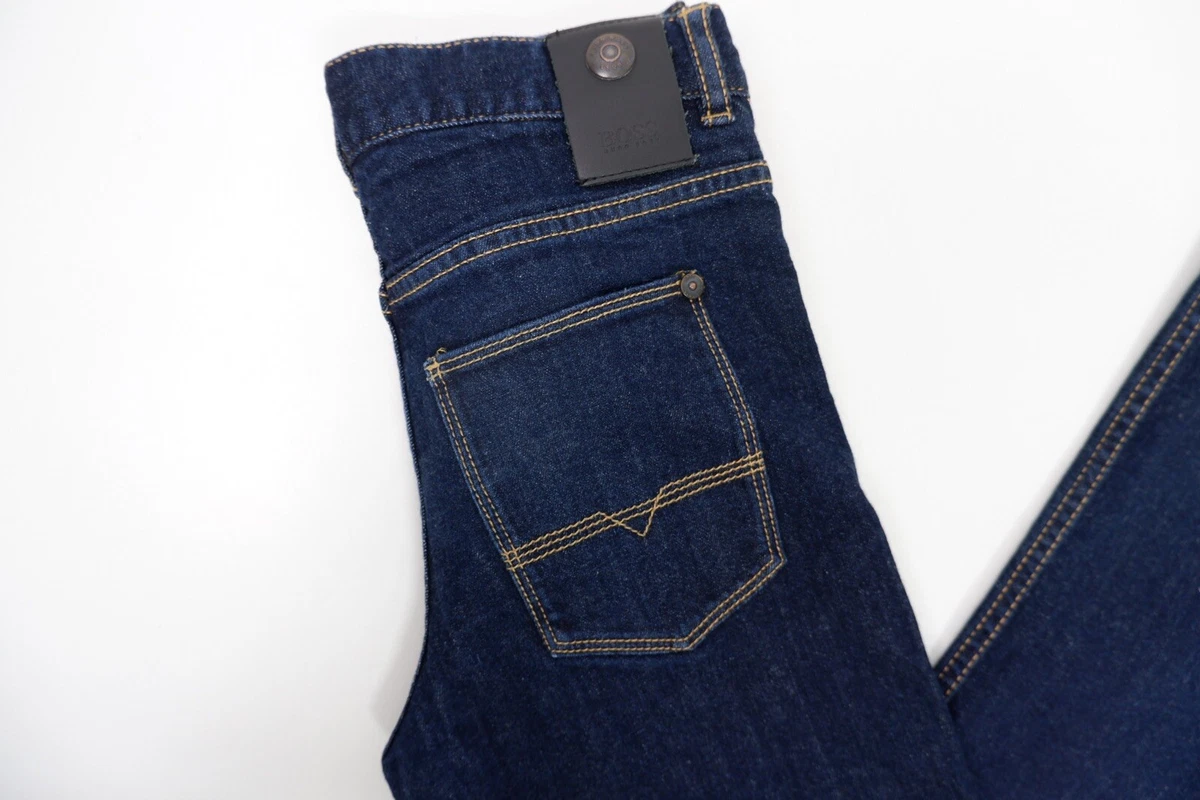 Hugo Boss skinny jeans size Xs age 12 years Slim Fit Dark Blue eBay