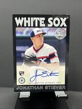 2021 Topps Jonathan Stiever /199 Black 1986 RC Autographs #86B-JST White Sox