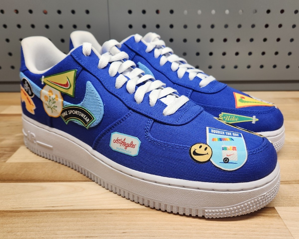 Nike Air Force 1 Low PRM - Los Angeles Patched Up - Men's Nike Air Force 1 Low PRM - Los Angeles Patched Up - Men's