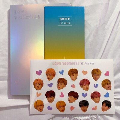 BTS Love Yourself Answer Album Version L F [Notes + Stickers] [No