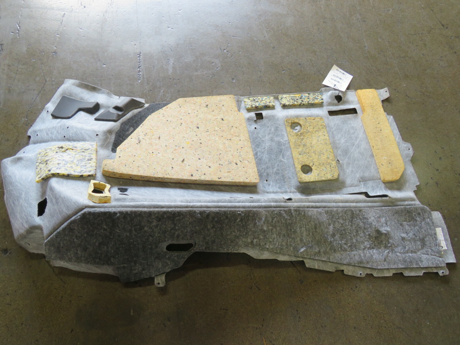 Lamborghini Huracan, LH, Left, Front Carpet, Black, Used, P/N 4T1863367B