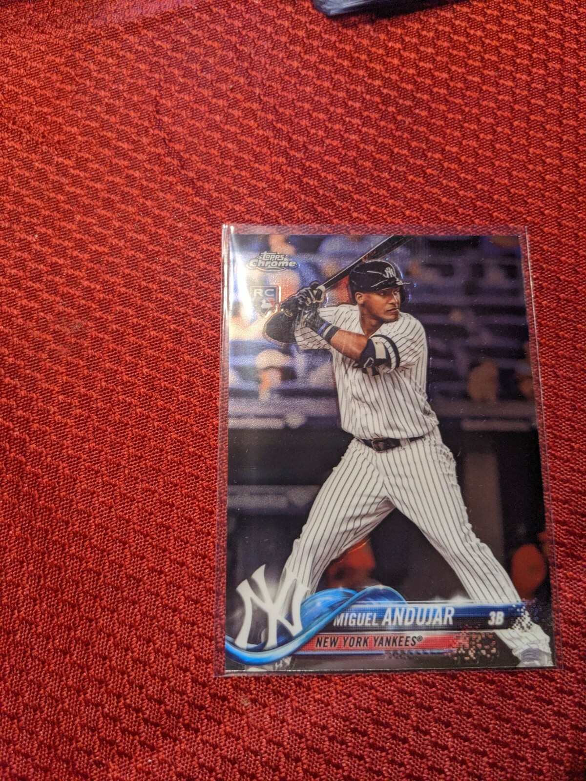 2018 Topps Chrome Miguel Andujar