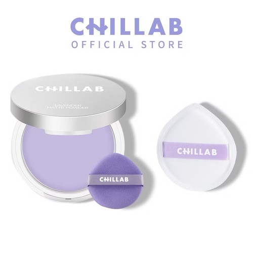 CHILLAB Lavender Matte Powder Oil Control Purple Powder Sweat Proof 10g - Picture 13 of 13