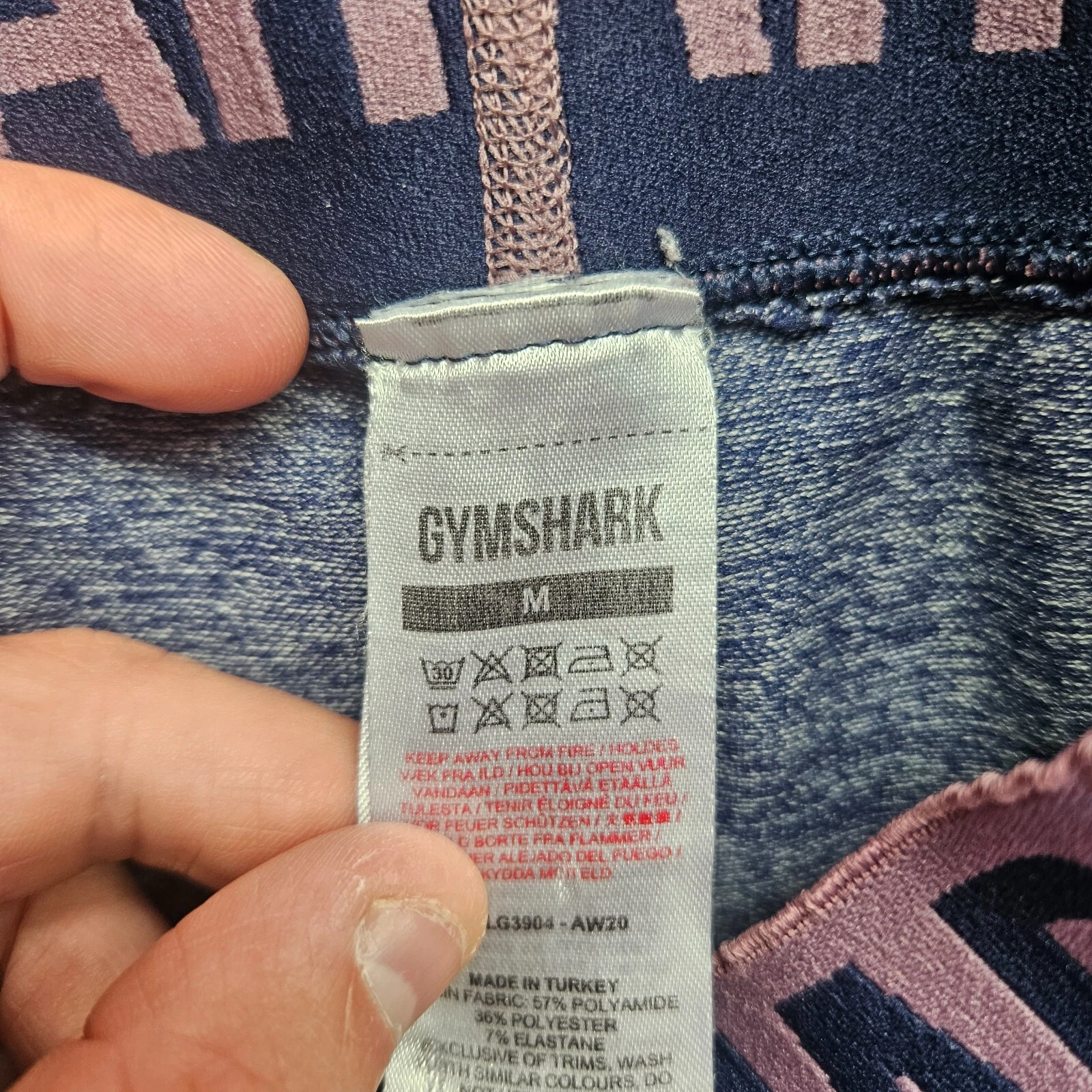 gymshark athletic yoga leggings