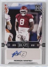 2022 Leaf Draft Auto Perrion Winfrey #BA-PW1 Auto 1cg0