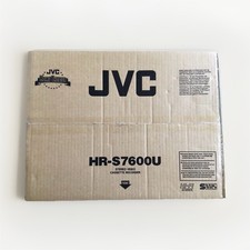 JVC HR-S7600U S-VHS VHS Stereo 19-Head Video Cassette Recorder