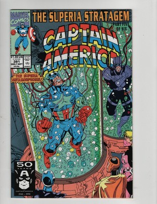 Captain America 391 1991 Marvel Comics Comic Book
